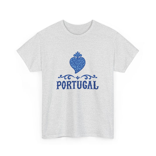 Coração de Portugal - T-shirt Unissexo