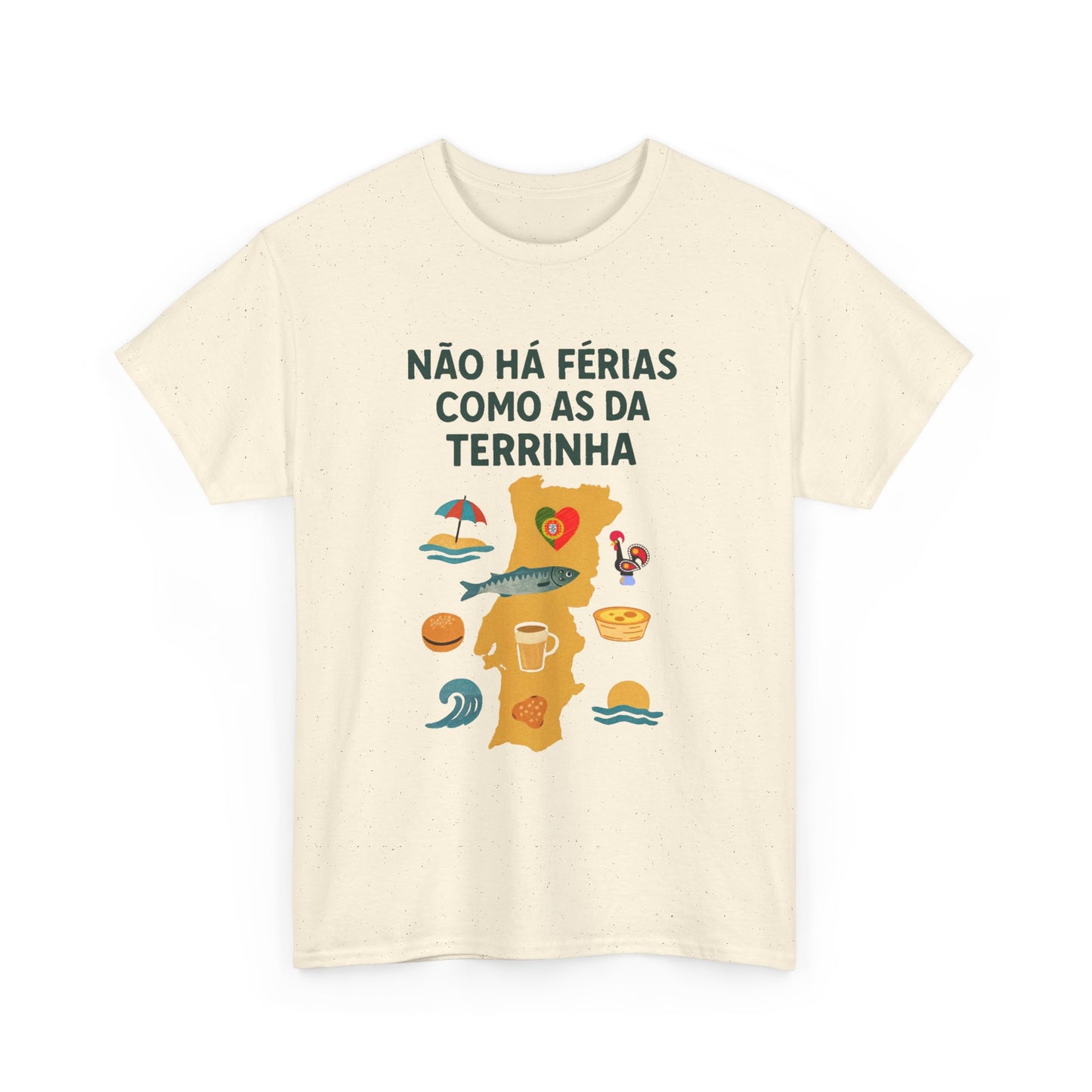 Não há férias como as da terrinha - T-shirt homme