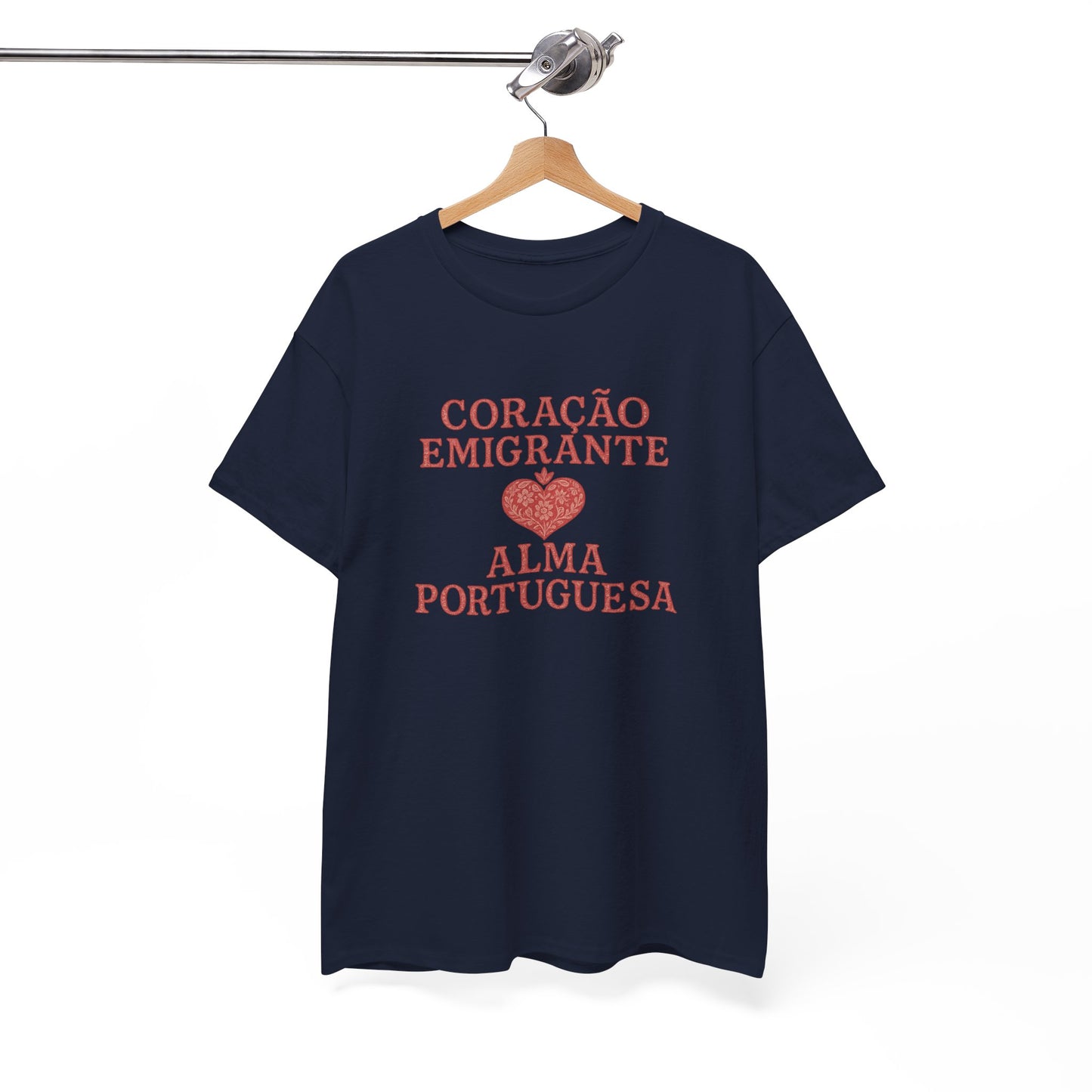 Coração Emigrante, Alma Portuguesa- T-shirt unisexe