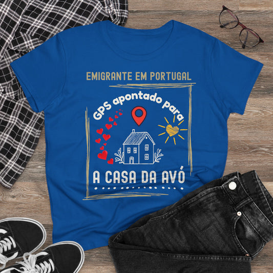 GPS apontado para casa da avo - T-shirt femme