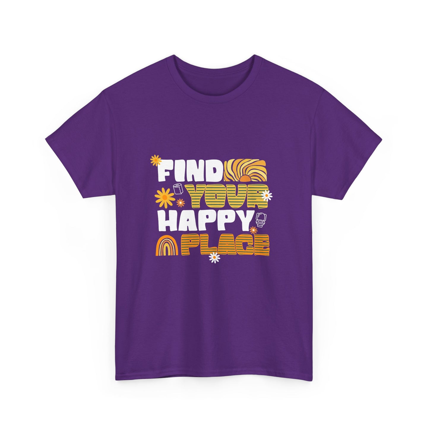 Find Your Happy Place – T-shirt unisexe