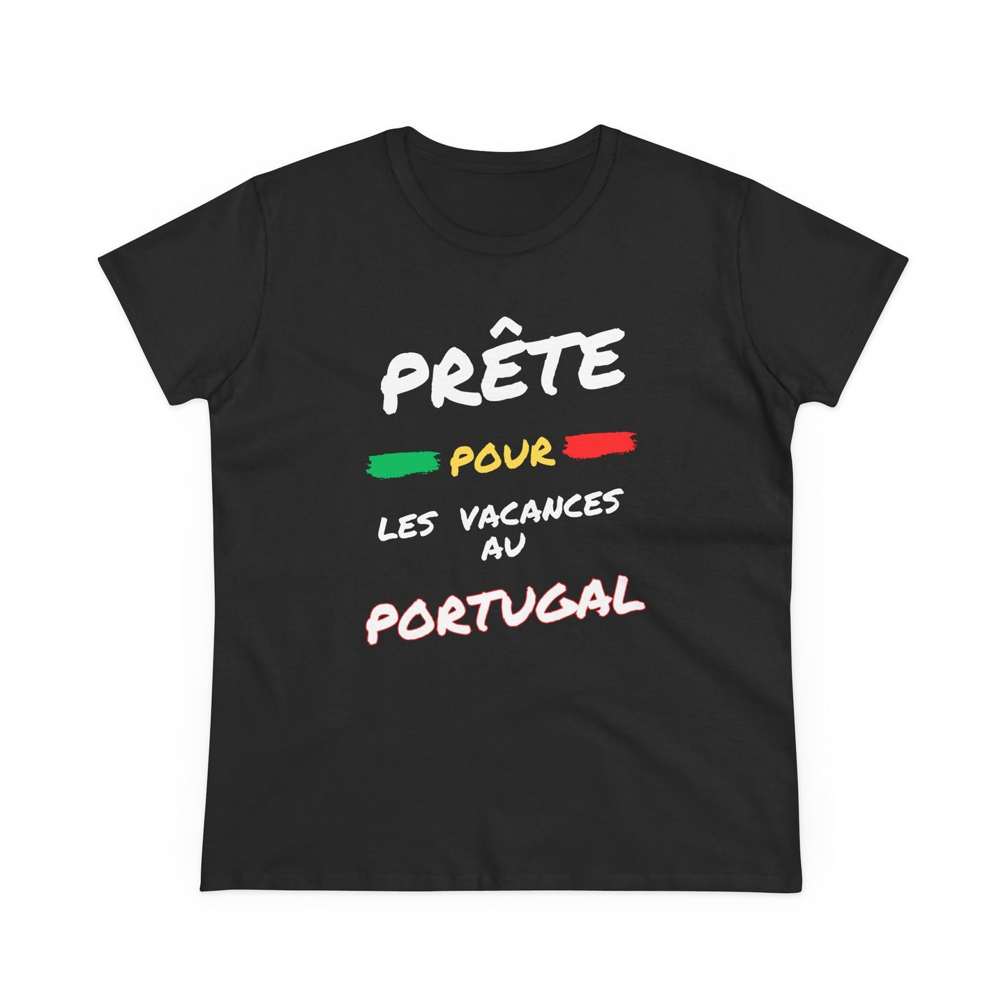 Prête pour les Vacances au Portugal - T-shirt Mulher