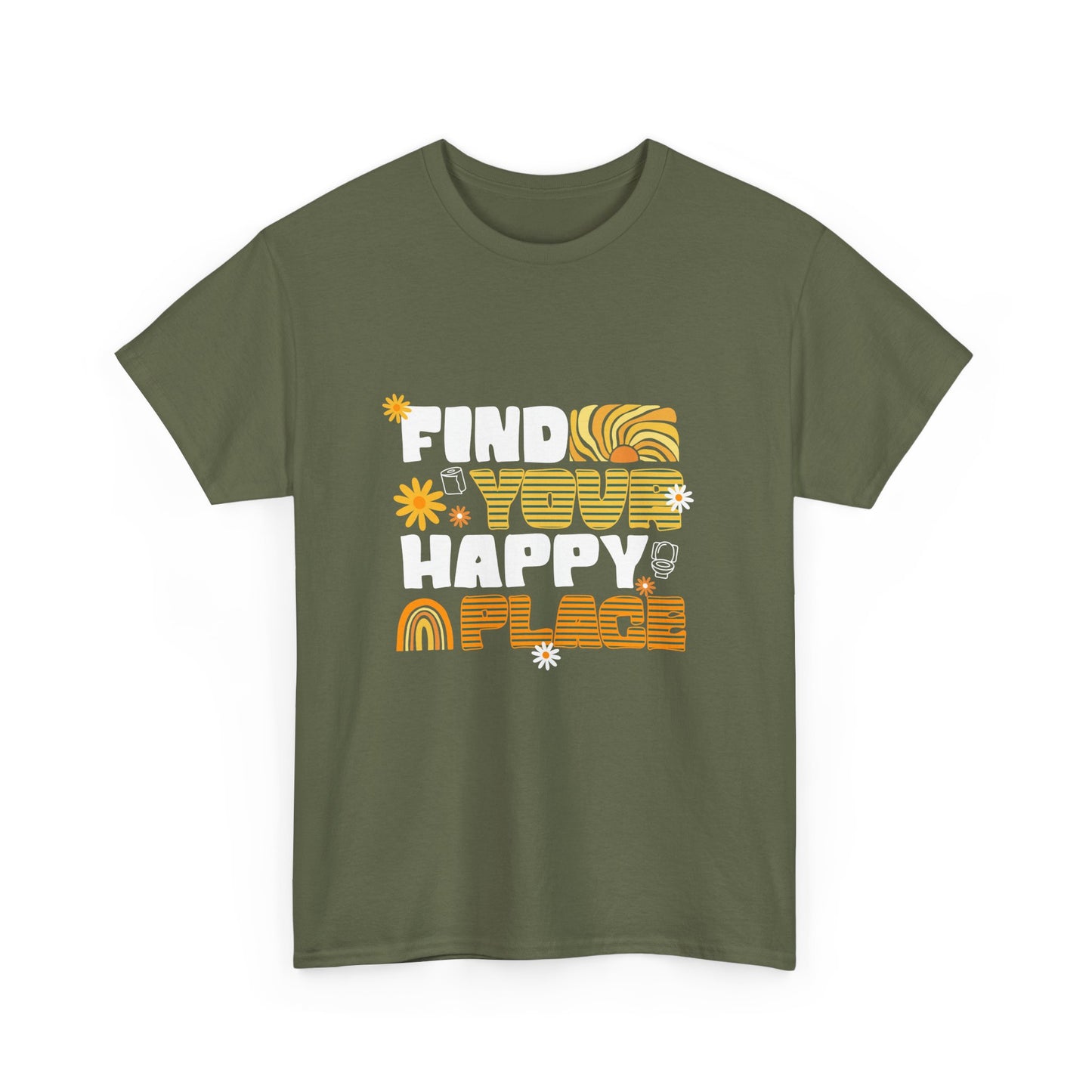 Find Your Happy Place – T-shirt unisexe