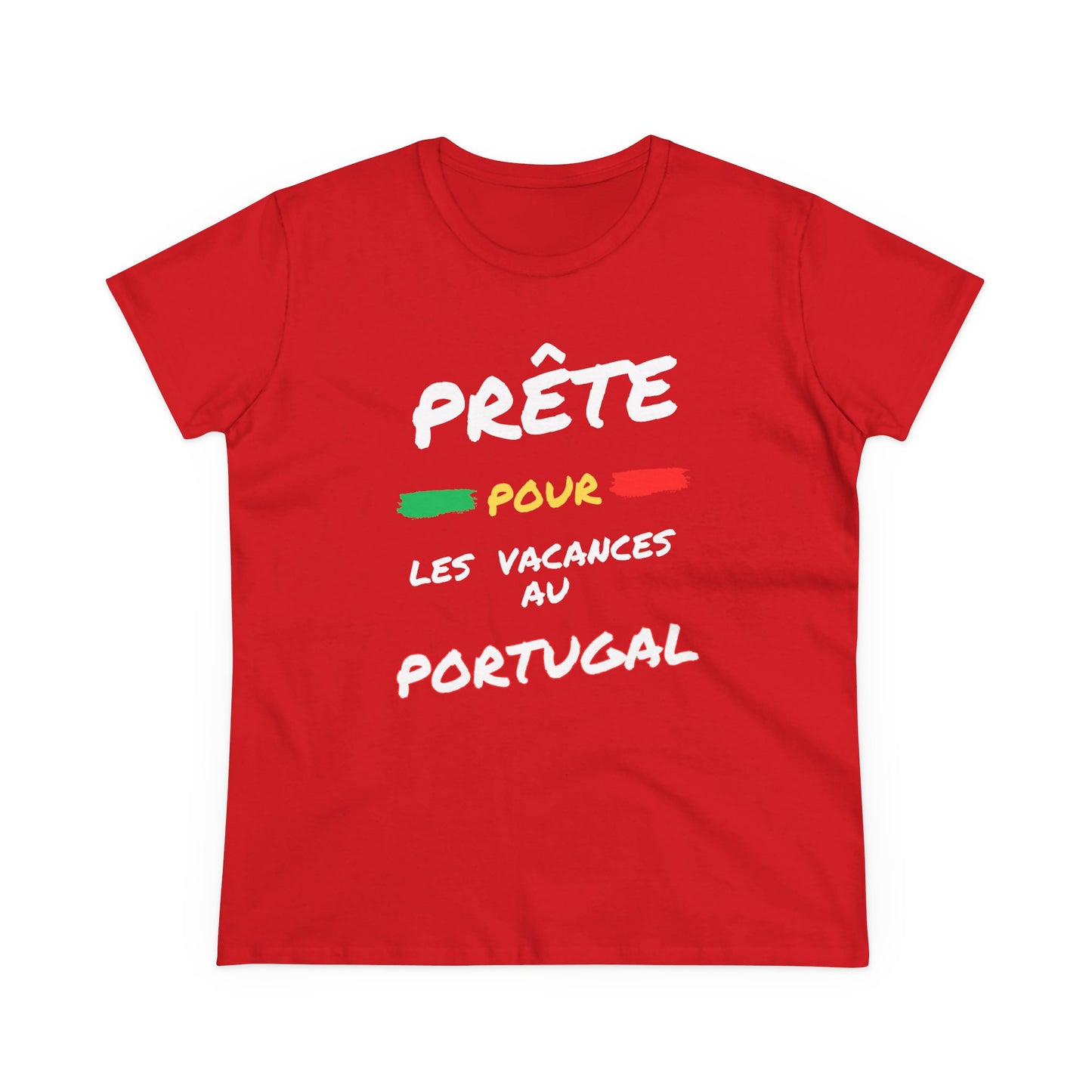 Prête pour les Vacances au Portugal - T-shirt Mulher