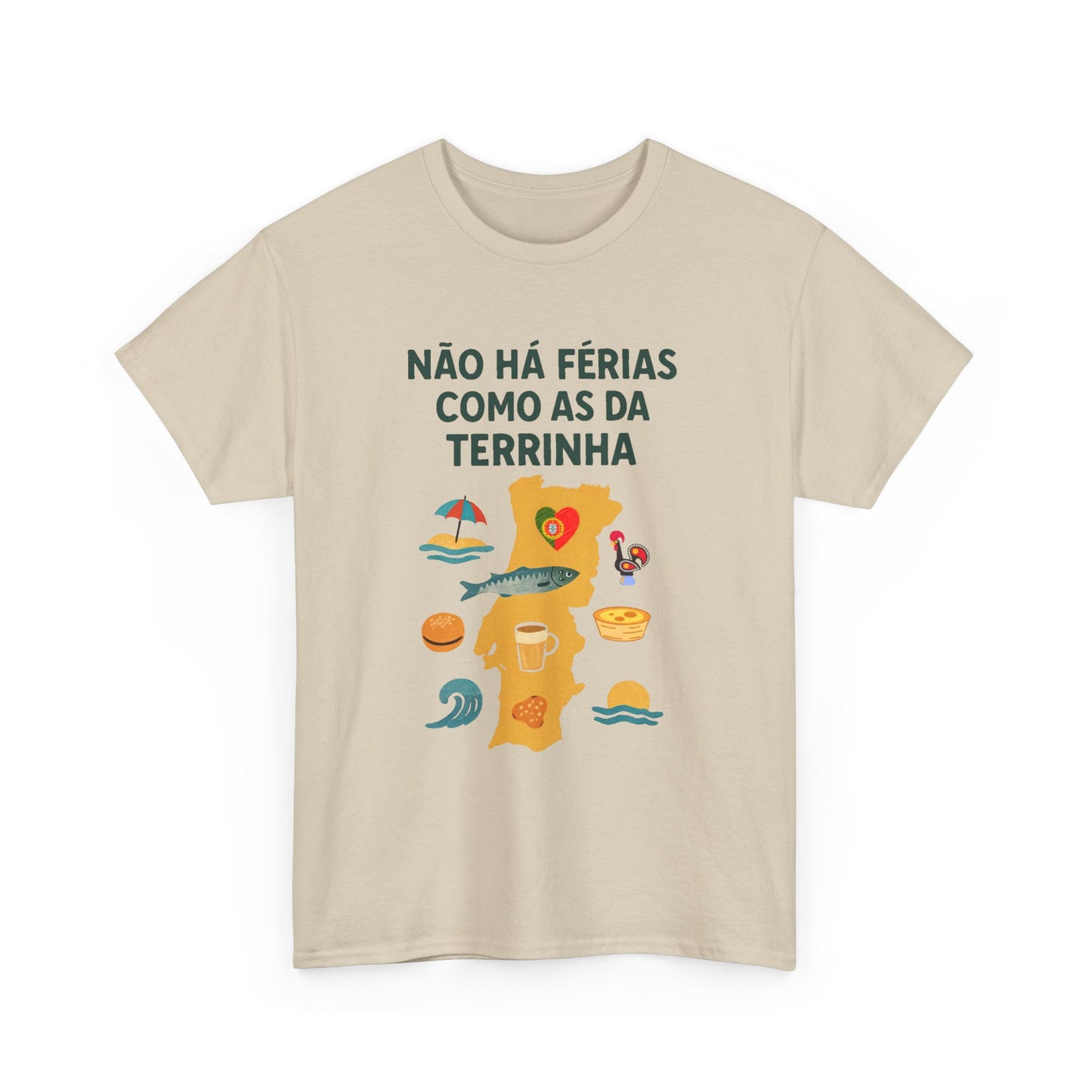 Não há férias como as da terrinha - T-shirt homme
