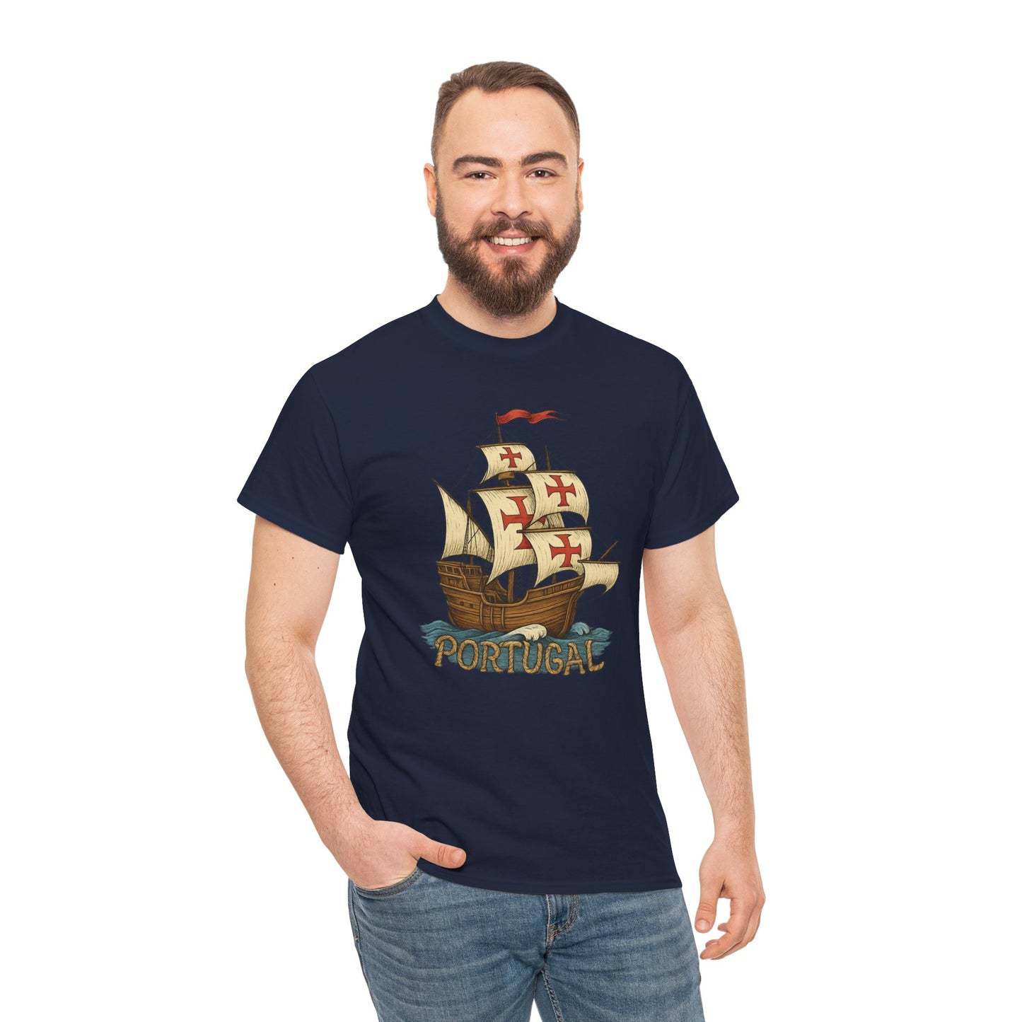 Portugal Navegador - T-shirt Unissexo