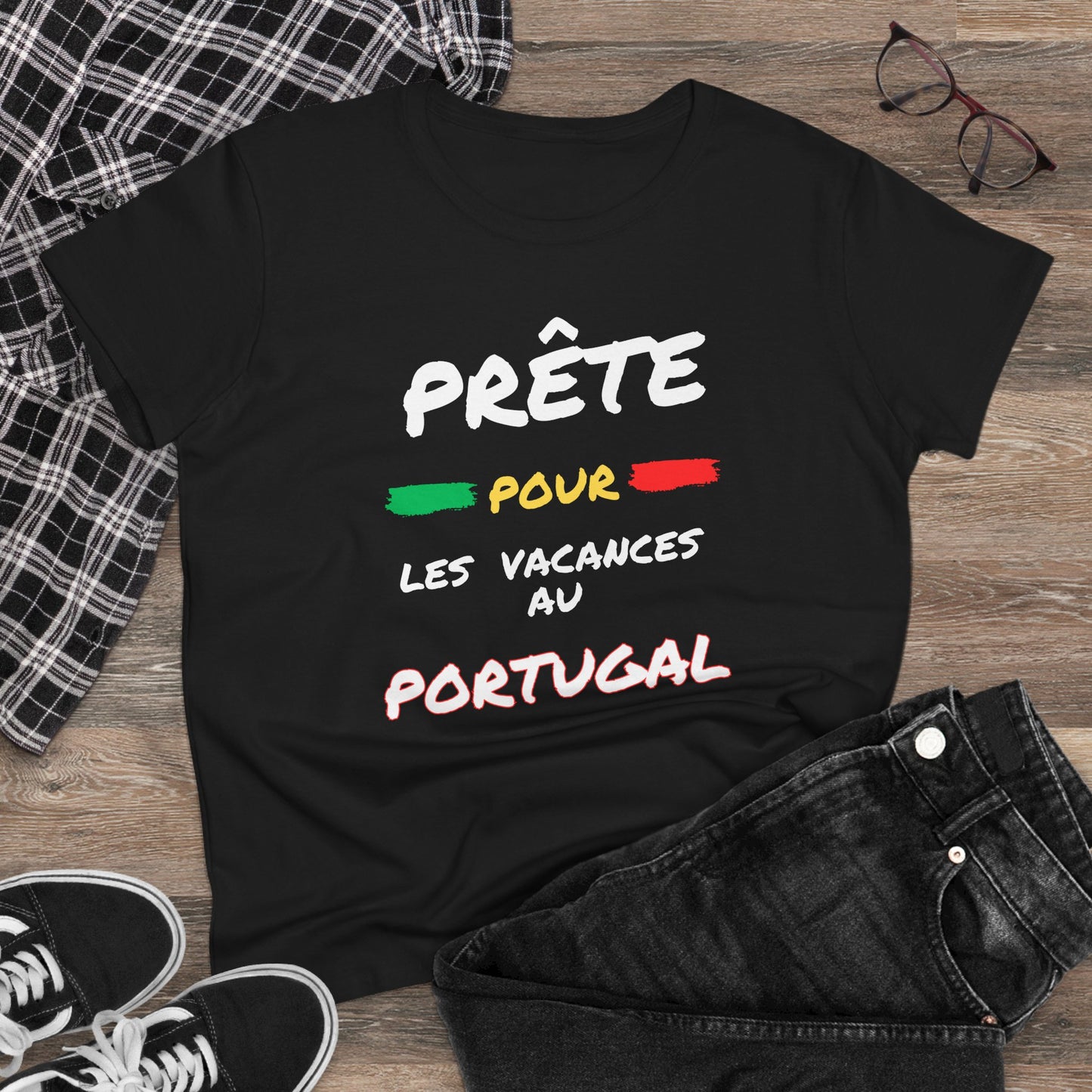 Prête pour les Vacances au Portugal - T-shirt Mulher