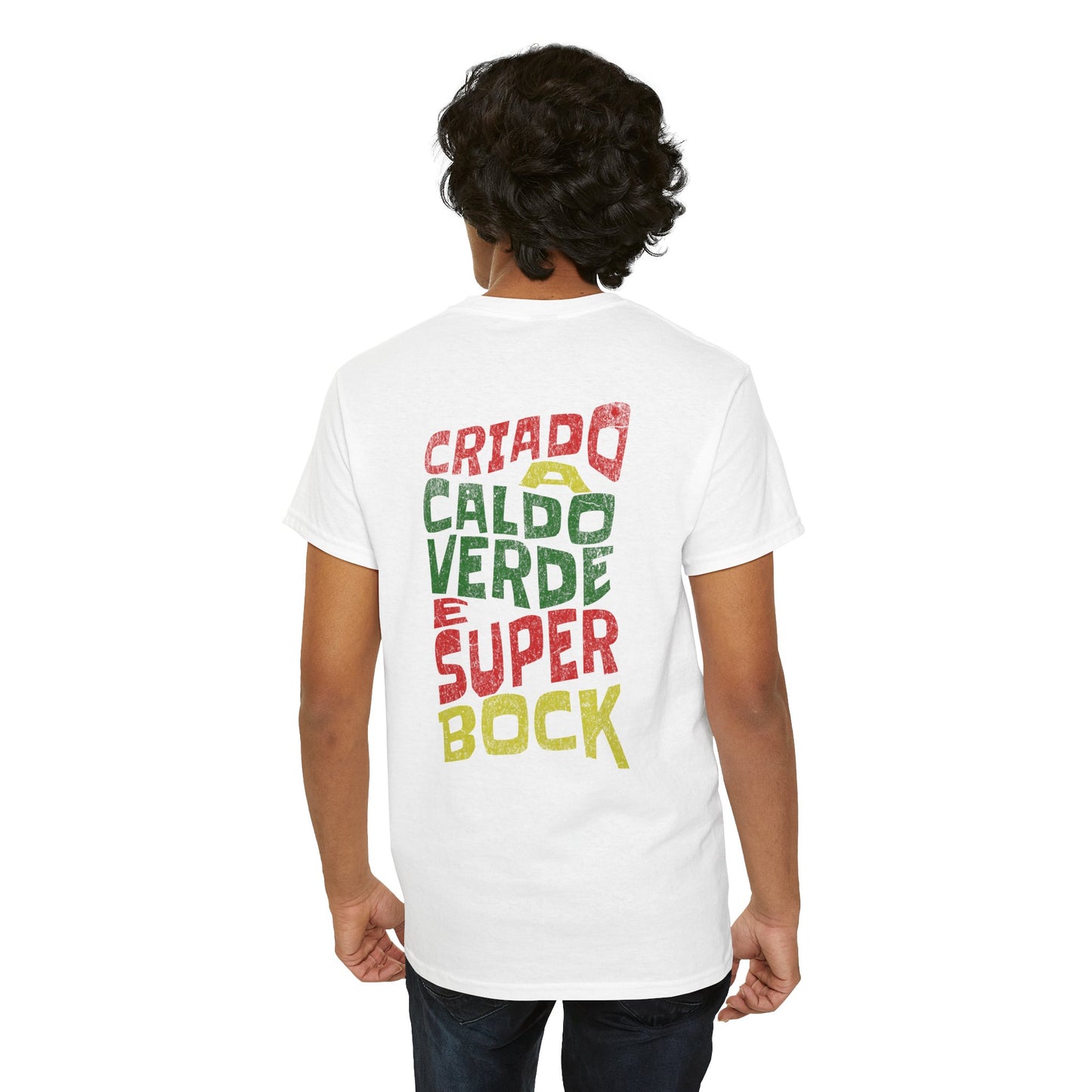 T-shirt Unissexo - Criado a Caldo Verde e Super Bock
