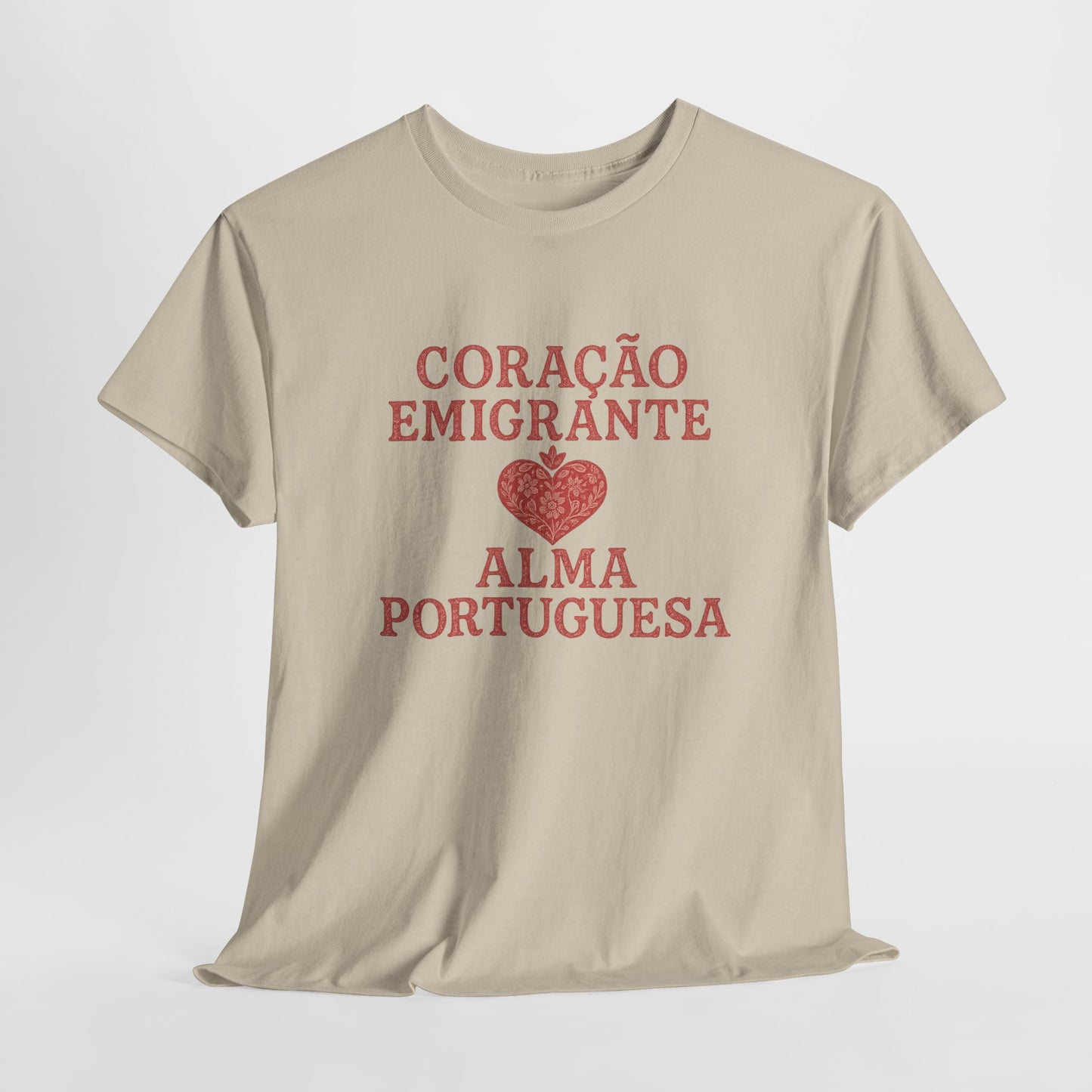 Coração Emigrante, Alma Portuguesa- T-shirt unisexe