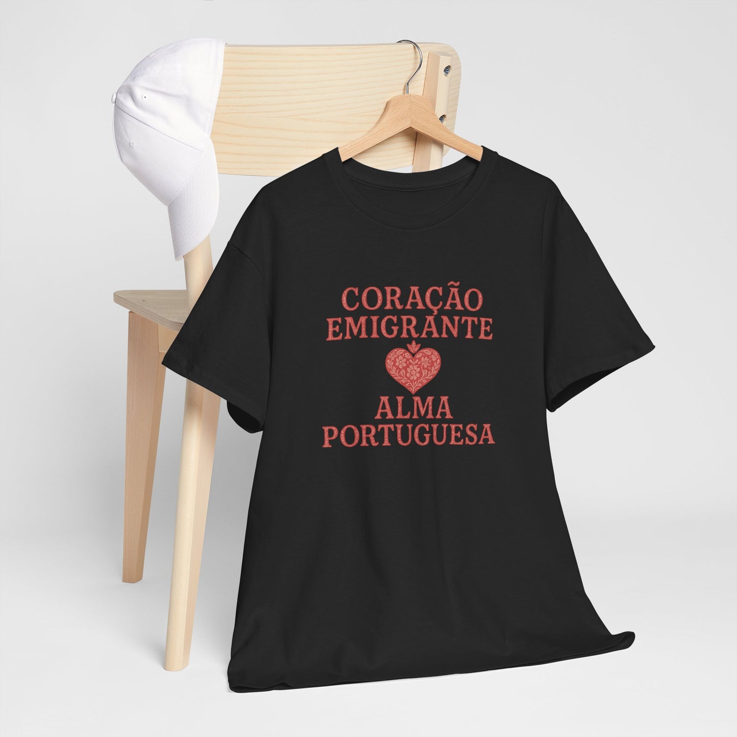 Coração Emigrante, Alma Portuguesa- T-shirt unisexe