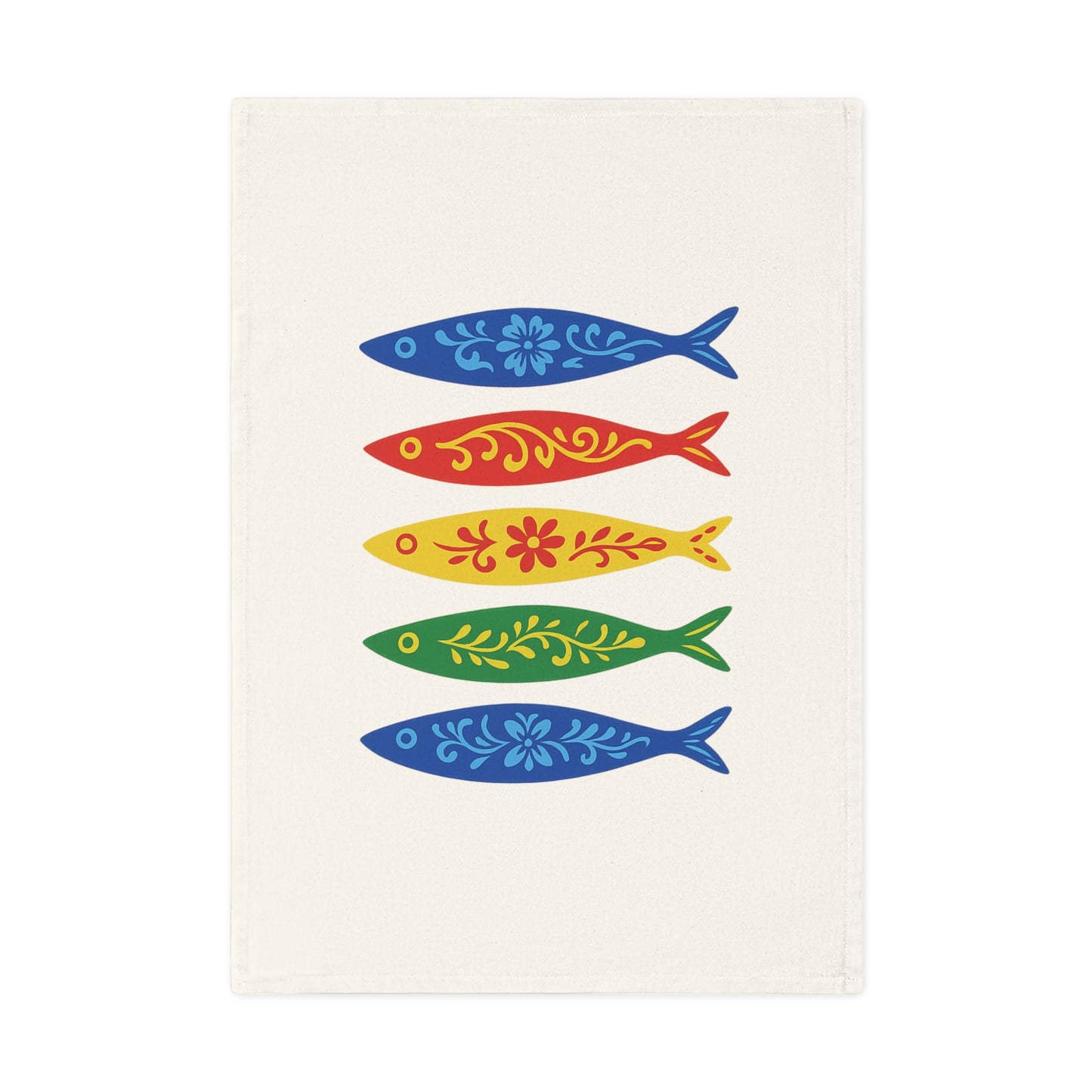 Pano de Louça - Sardinhas à Portuguesa