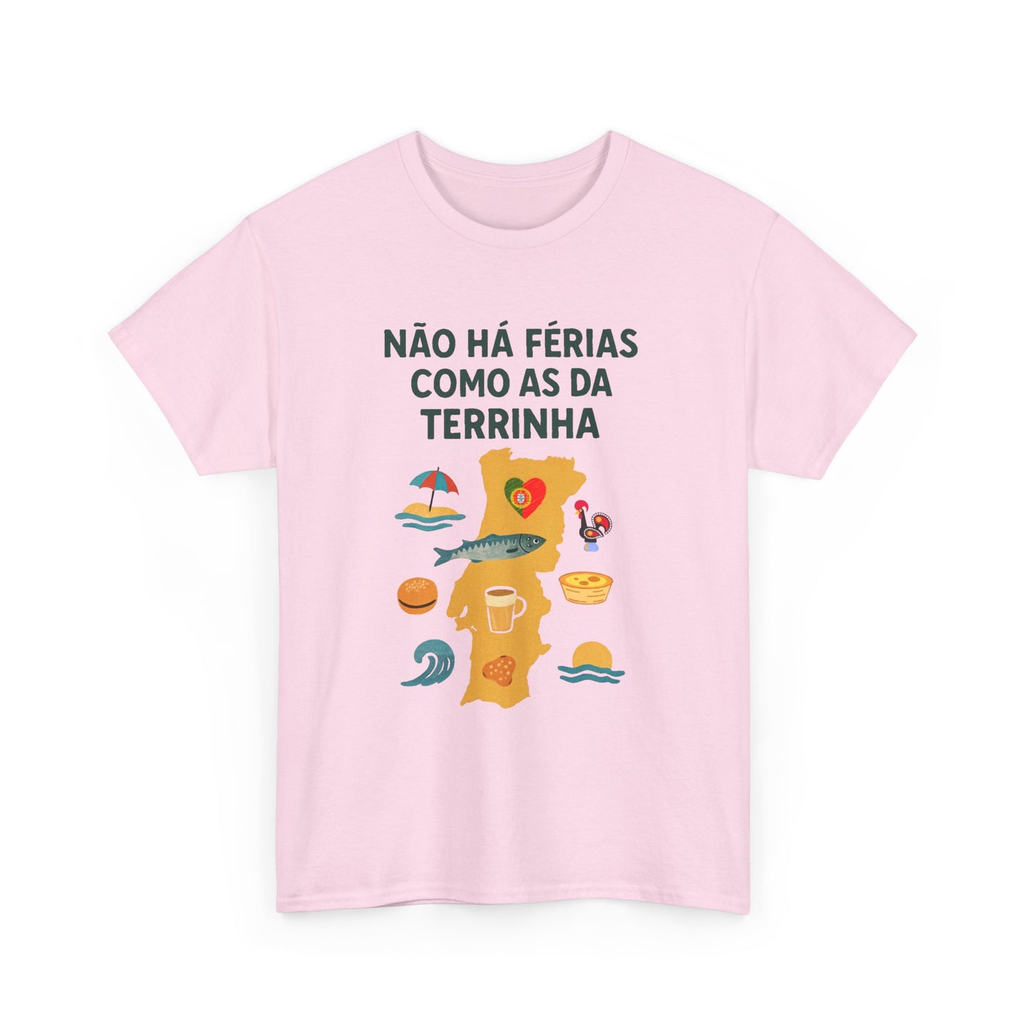 Não há férias como as da terrinha - T-shirt homme