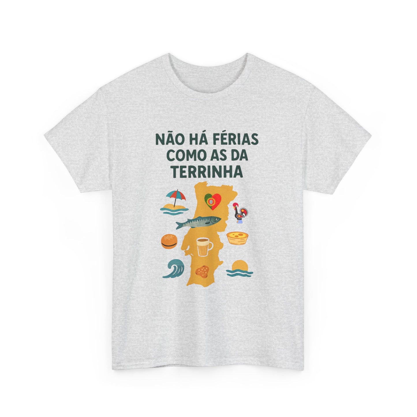 Não há férias como as da terrinha - T-shirt homme