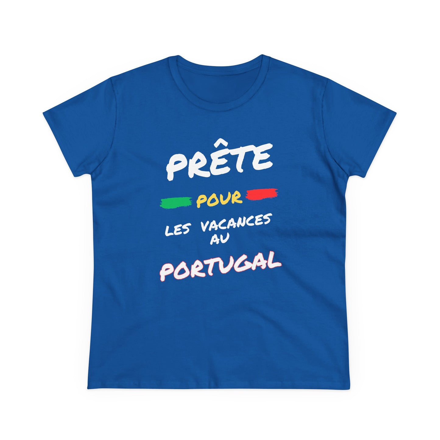 Prête pour les Vacances au Portugal - T-shirt Mulher