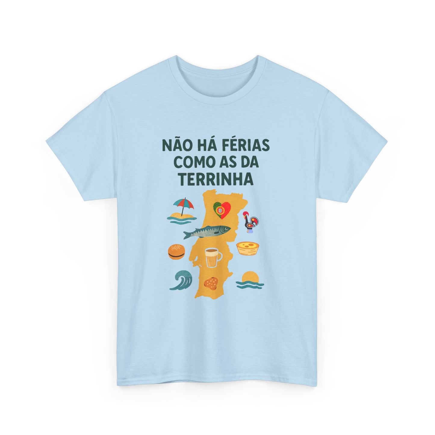 Não há férias como as da terrinha - T-shirt homme