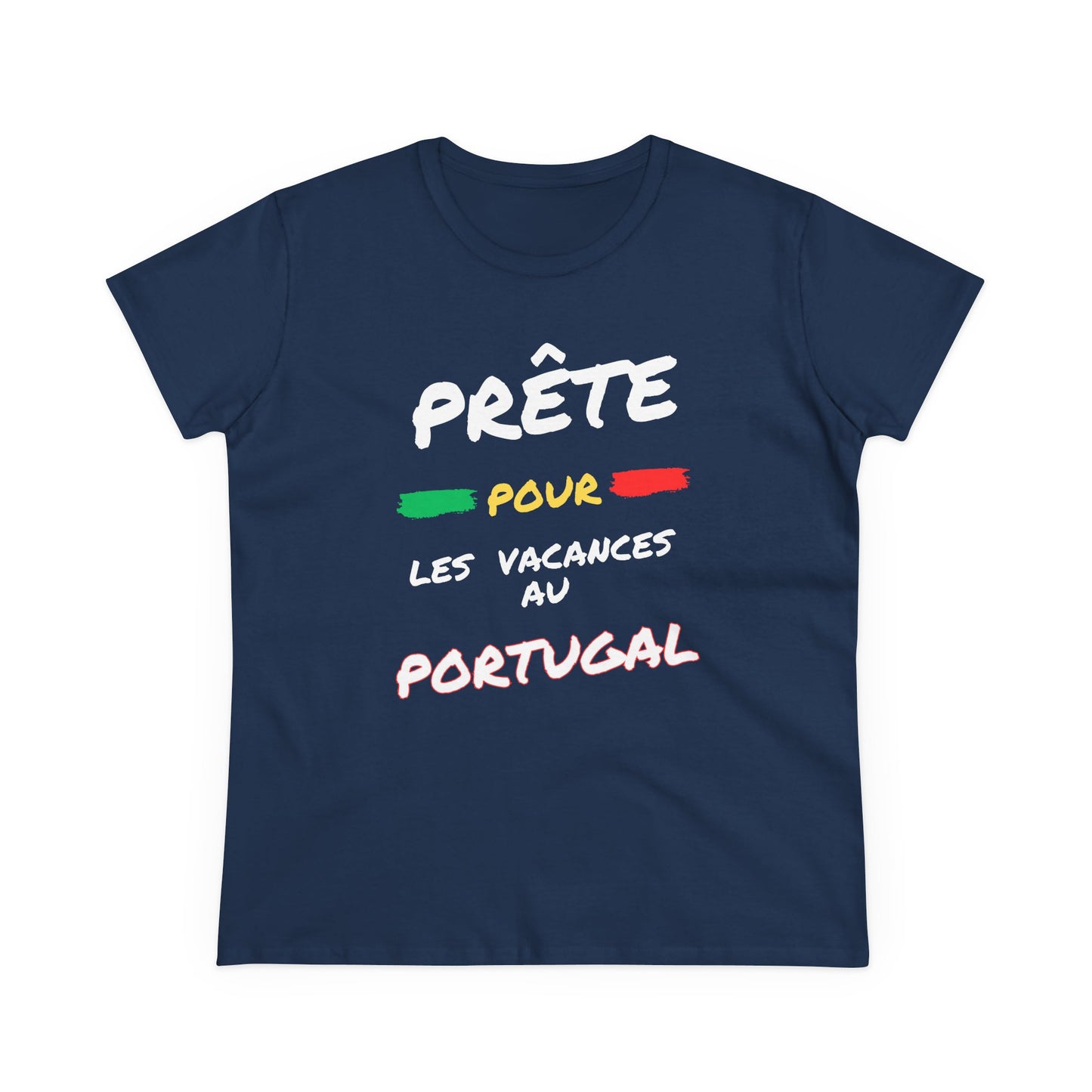 Prête pour les Vacances au Portugal - T-shirt Mulher