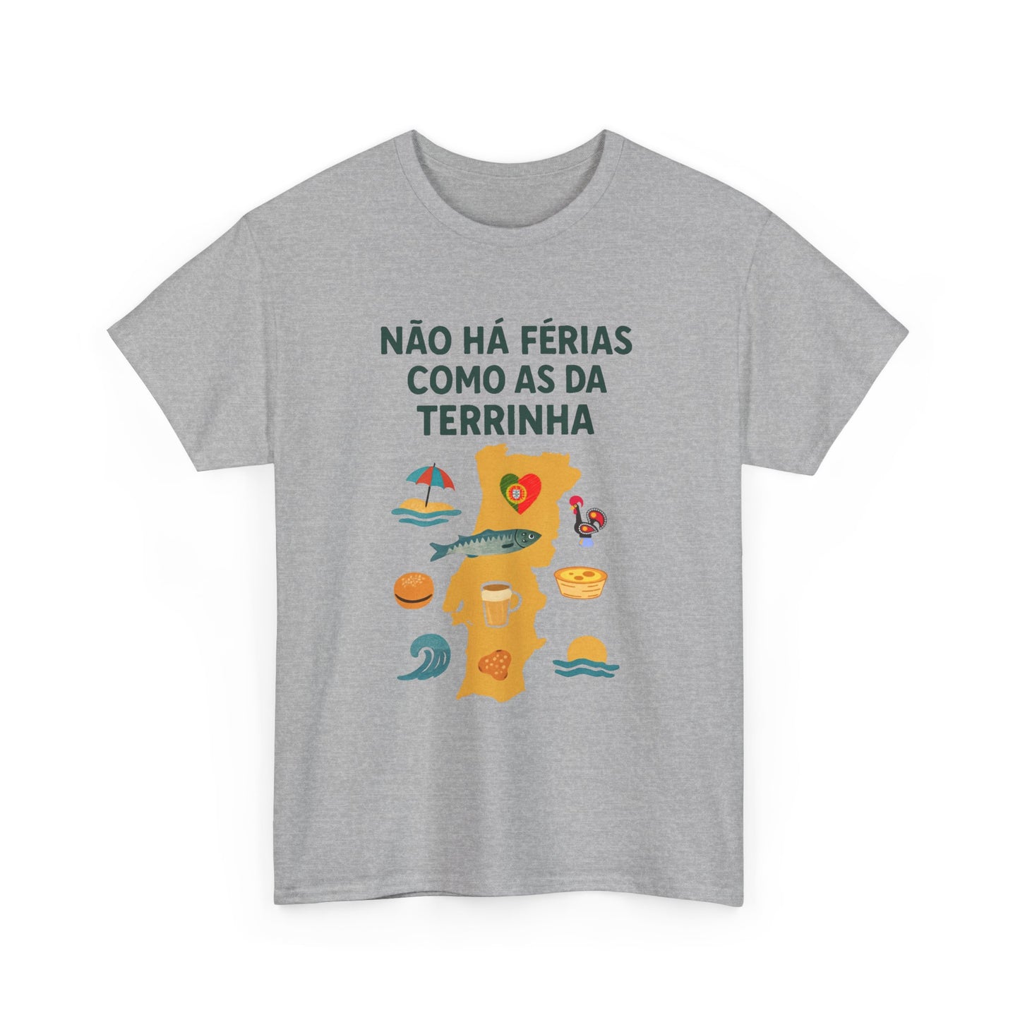 Não há férias como as da terrinha - T-shirt homme