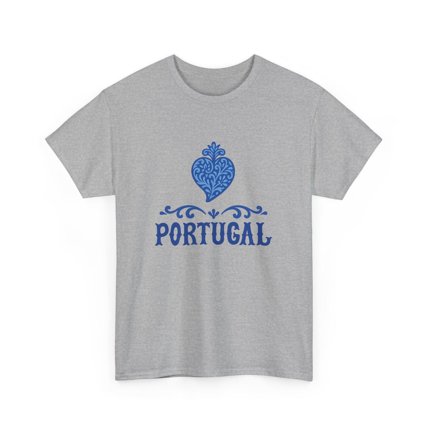 Coração de Portugal - T-shirt unisexe
