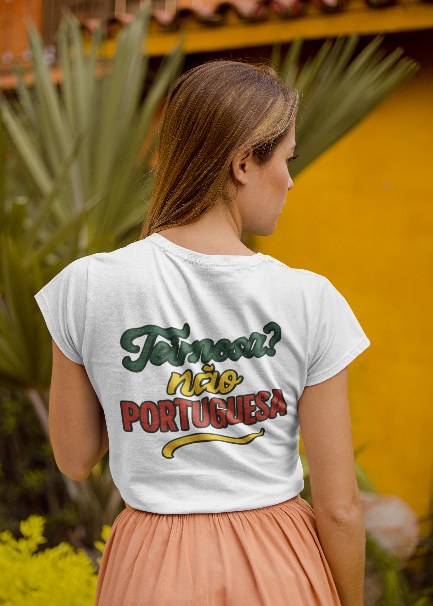 T-shirt “Teimosa? não Portuguesa” – Edição Feminina Orgulhosamente Lusa