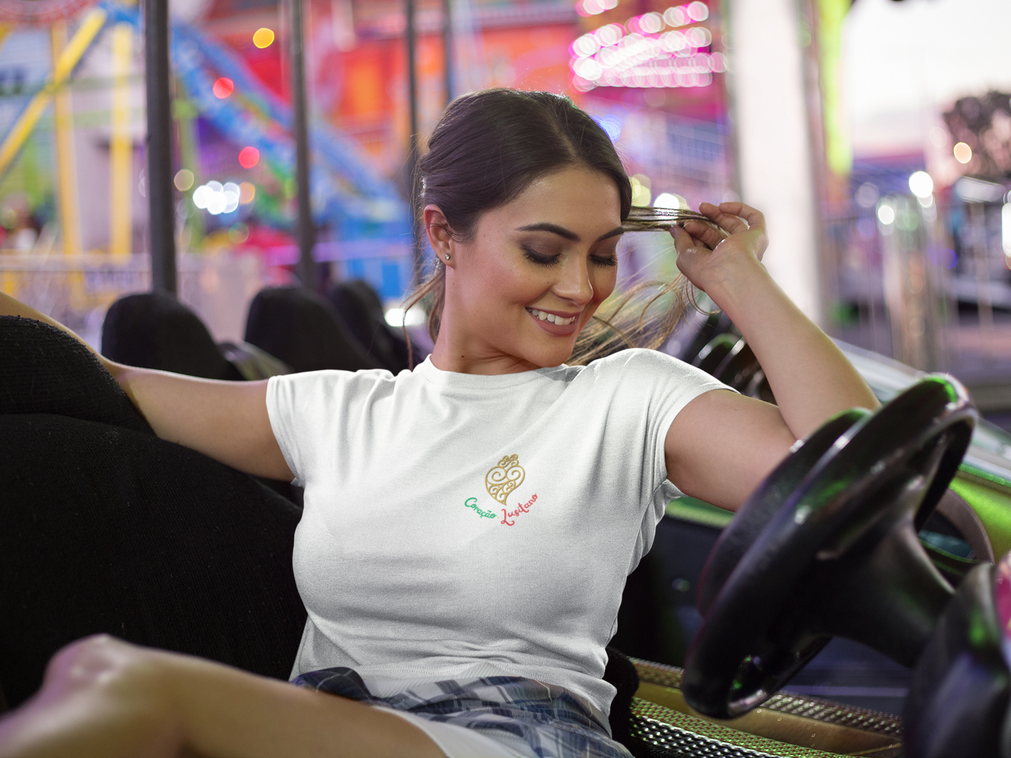 T-shirt Mulher - Etre parfaite c'est bien. Etre Portugaise c'est mieux