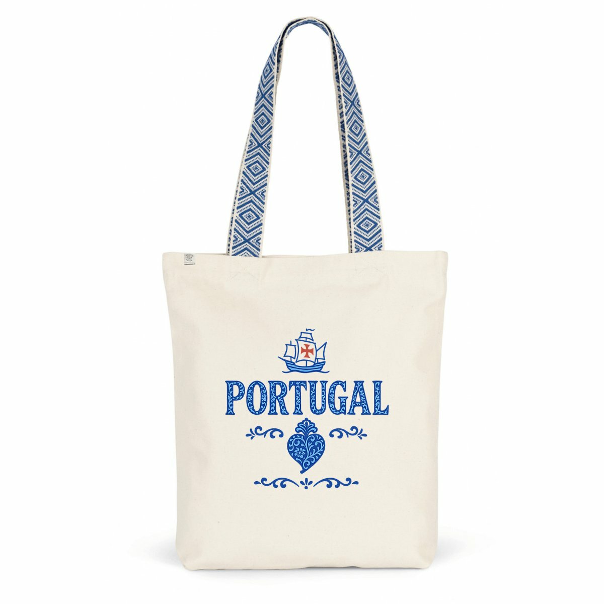 Tote-bag - Portugal "Coração e Caravela"