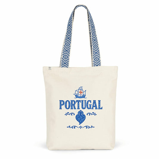 Tote-bag - Portugal "Coração e Caravela"