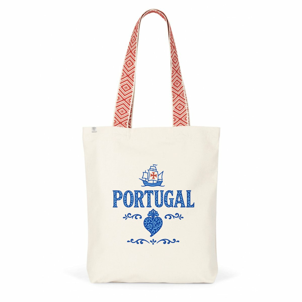 Tote-bag - Portugal "Coração e Caravela"
