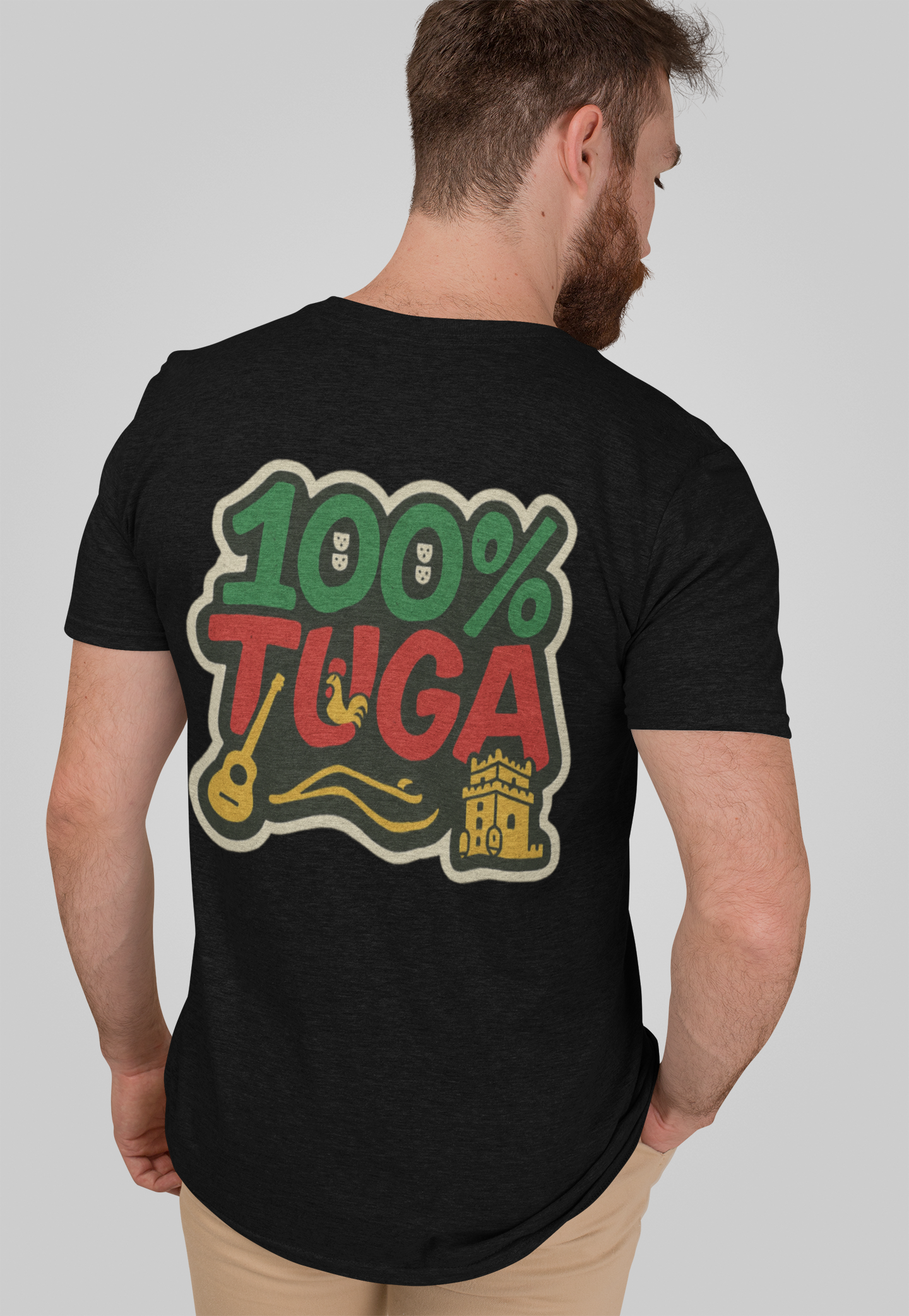 T-shirt Unissexo - 100% TUGA